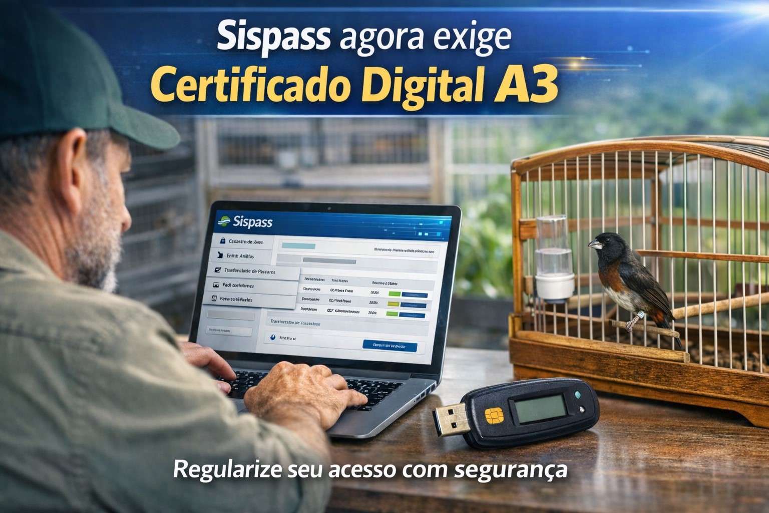 O que preciso para me cadastrar no Sispass – Ibama?