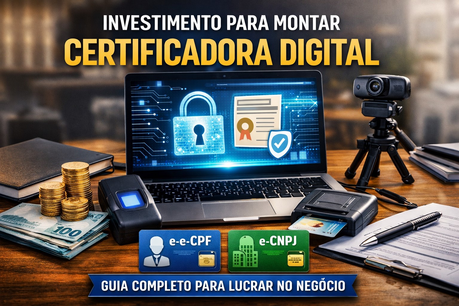 Qual o investimento para montar uma Certificadora Digital?