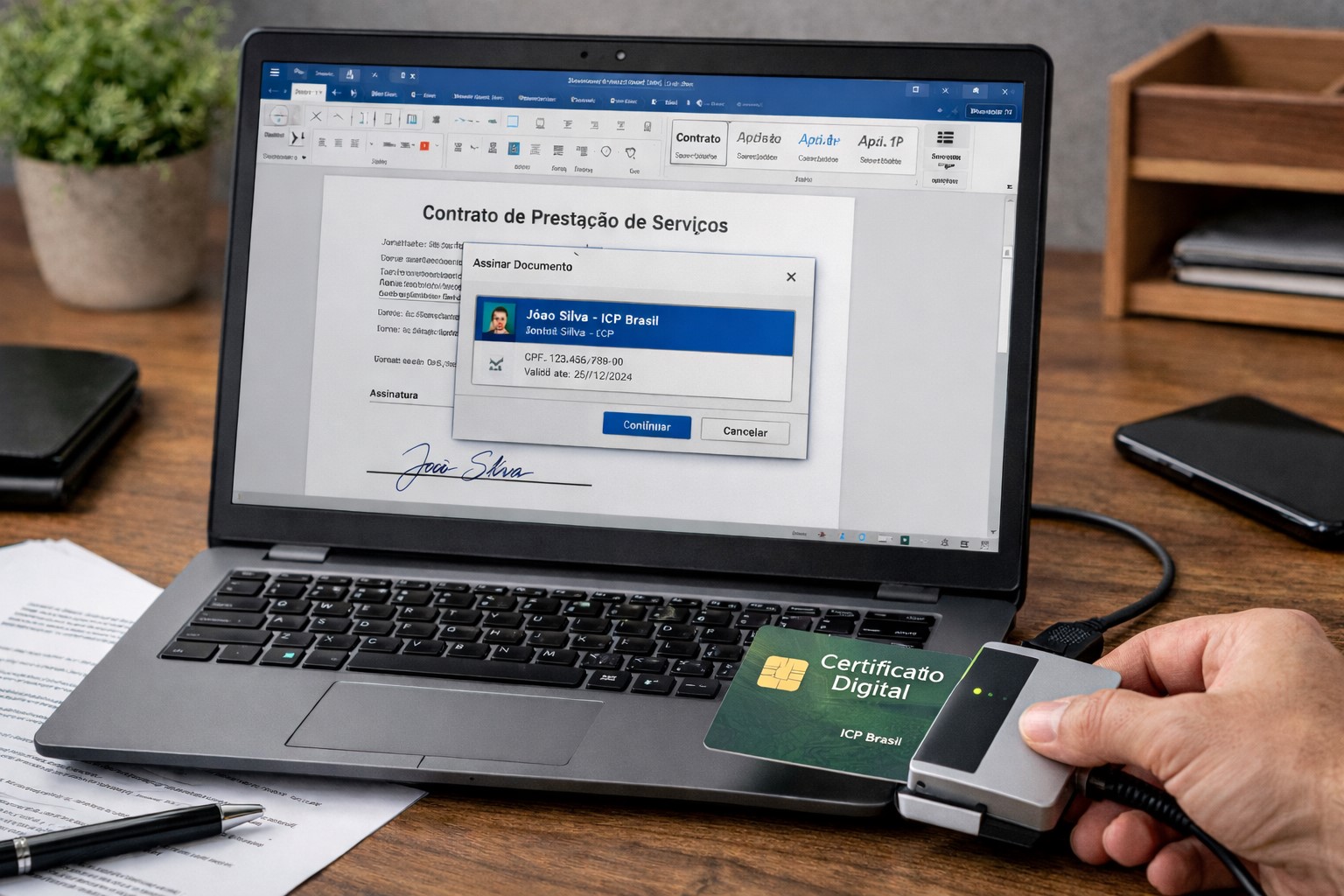 Como assinar PDF com Certificado Digital